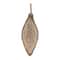 Woven Bamboo Ball Onion & Drop Christmas Ornaments with Jute Hanger Set